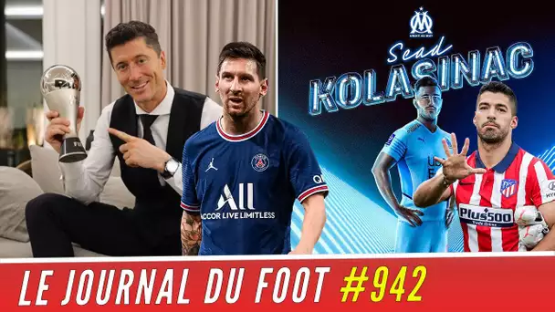 LEWANDOWSKI tacle MESSI tout en finesse... MERCATO : Kolasinac à l'OM, Luis SUAREZ sur le départ ?