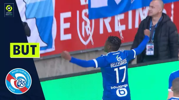 But Jean-Ricner BELLEGARDE (69' - RCSA) STADE DE REIMS - RC STRASBOURG ALSACE (1-1) 21/22