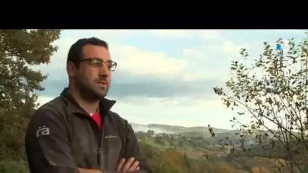 Portrait de Loïc Villeneuve, 3ème ligne au RC Auch et paysan