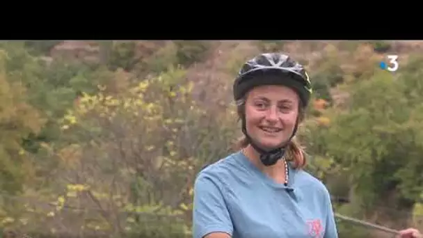 Les aventures à vélo d'Eva Jocaveil