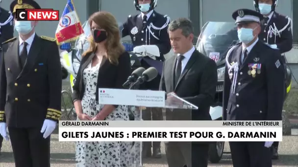 Gilets jaunes : premier test pour Gérald Darmanin