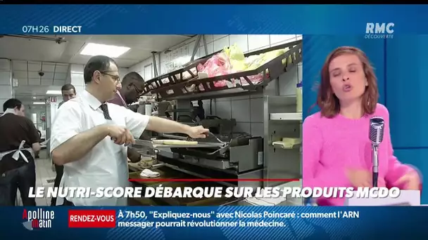 McDonald's annonce qu'il indiquera désormais les Nutri-score sur ses produits