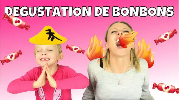 ♡• DEGUSTATION BONBONS : LOUANE LIT LE JAPONAIS ET JE PRENDS FEU !! •♡