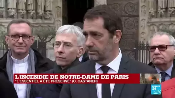 REPLAY - Le Premier ministre Christophe Castaner s'exprime après l'incendie de Notre-Dame de Paris