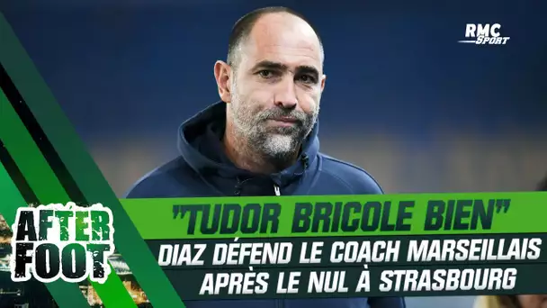 Strasbourg 2-2 OM : "Tudor bricole plutôt bien" défend Diaz