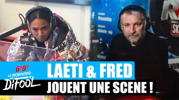 Laeti & Fred rejouent une scène culte de Validé ! #MorningDeDifool