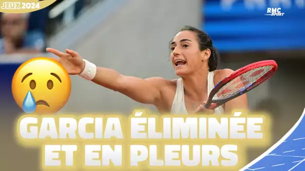 JO 2024 / Tennis (F) : Garcia en pleurs après son élimination en simple