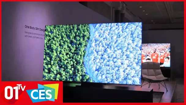 CES 2020 : Samsung invente la TV 8K sans bords