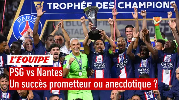 Le PSG vainqueur du Trophée des champions : Un succès prometteur ou anecdotique ?