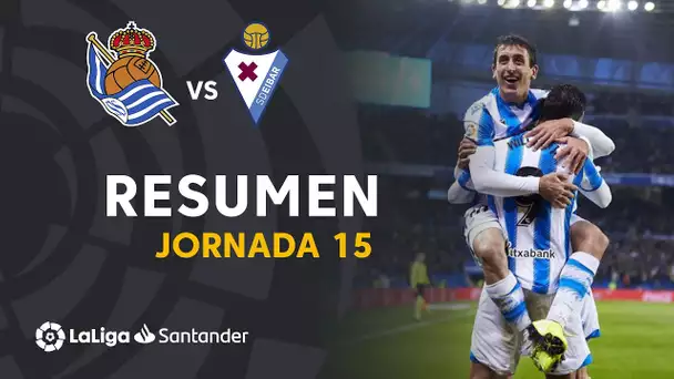 Resumen de Real Sociedad vs SD Eibar (4-1)