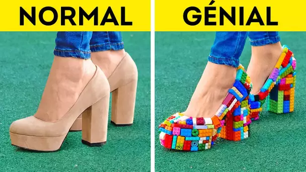 INCROYABLES ASTUCES ET CRÉATIONS POUR LES CHAUSSURES