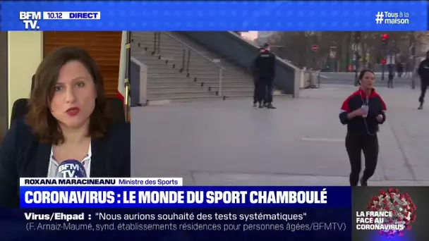 Sport en confinement : les conseils de Roxana Maracineanu, ministre des Sports