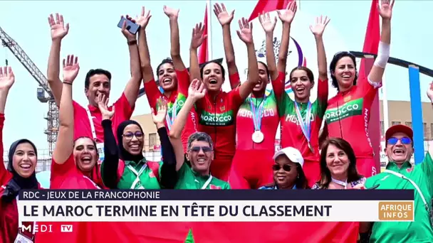 Jeux de la Francophonie : Le Maroc réalise un exploit historique en raflant un total de 58 médailles