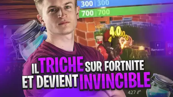 IL TRICHE SUR FORTNITE ET DEVIENT INVINCIBLE