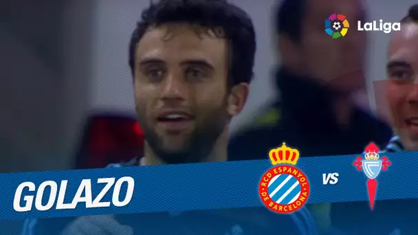 Golazo de Giuseppe Rossi (0-1) RCD Espanyol vs Celta de Vigo
