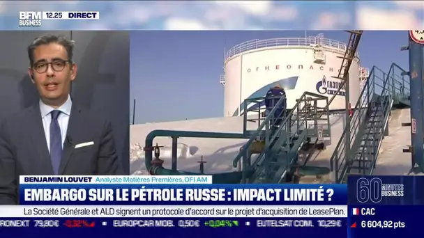 Benjamin Louvet (Ofi AM): Impact limité vis-à-vis de l'embargo sur le pétrole russe ?