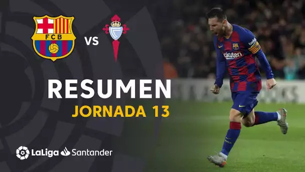 Resumen de FC Barcelona vs RC Celta (4-1)