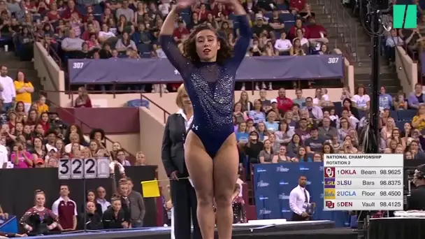 Katelyn Ohashi a soufflé le public avec son ultime performance avant sa retraite