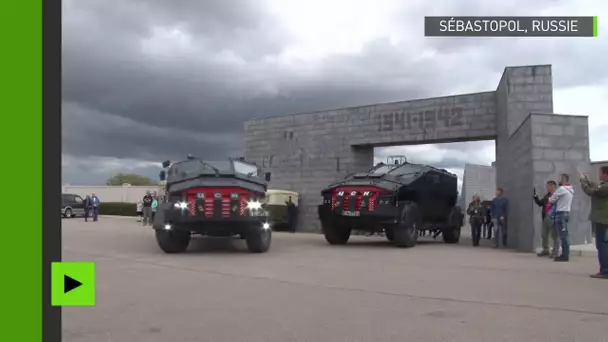 Batmobile version FSB : les véhicules blindés Falkatus débarquent en Crimée