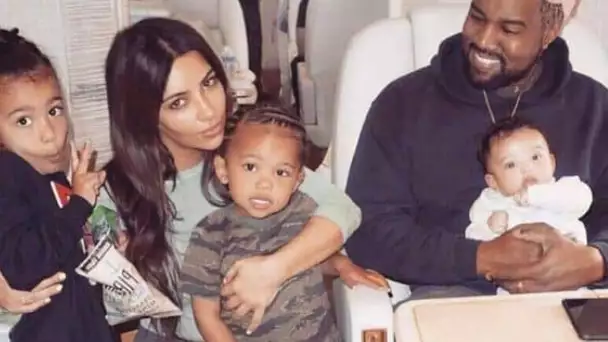 Kanye West accuse Kim Kardashian de ne pas s'occuper de ses enfants !