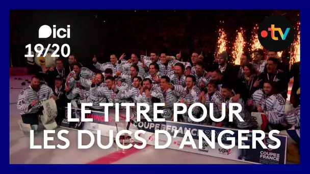 Les Ducs d'Angers, vainqueur de la Coupe de France pour la 4e fois