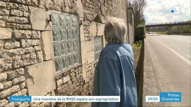 Charente : expropriation d'une riveraine de la RN10