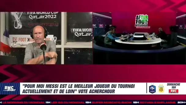 Coupe du monde 2022 : "Messi est le meilleur du Mondial" vote Acherchour