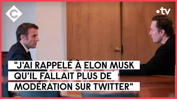 Peut-on vraiment faire confiance à Elon Musk ? - Thierry Breton - C à Vous - 09/12/2022