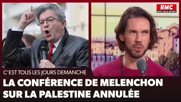 Arnaud Demanche : La conférence de Mélenchon sur la Palestine est annulée
