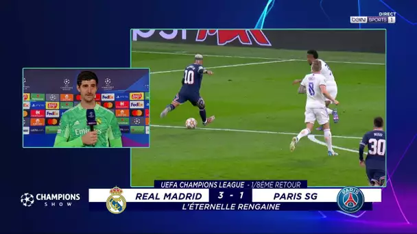 Real Madrid - PSG / Thibaut Courtois : "On est encore nulle part, mais c'est une jolie victoire"