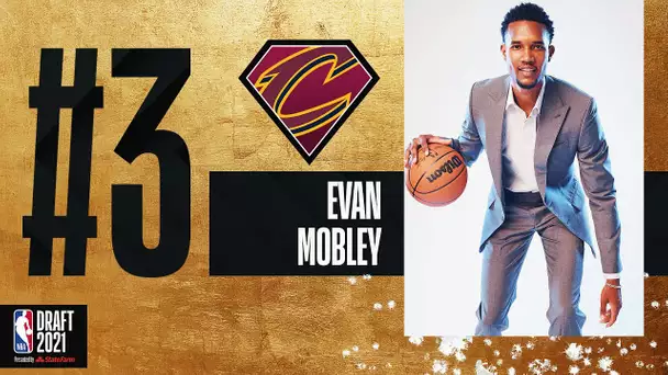Evan Mobley Goes #3 In The 2021 #NBADraft!