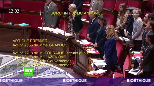 Minute de silence à l'Assemblée nationale en hommage à Jacques Chirac