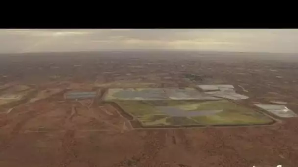 Australie : compositions picturales des mines d'uranium d'Olympic Dam