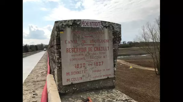 Côte-d'Or : Le barrage de Chazilly refait à neuf pour alimenter le canal de Bourgogne