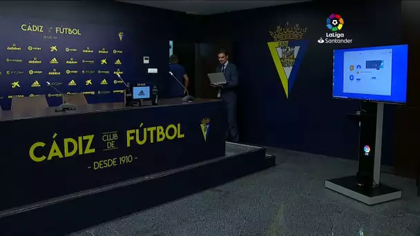 Rueda de prensa Cádiz CF vs C.A. Osasuna