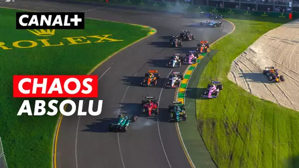 Relance de course CHAOTIQUE - Grand Prix d'Australie - F1