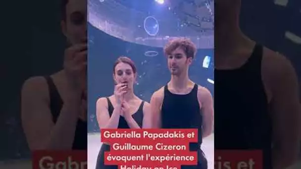 Gabriella Papadakis et Guillaume Cizeron évoquent l'expérience Holiday on Ice