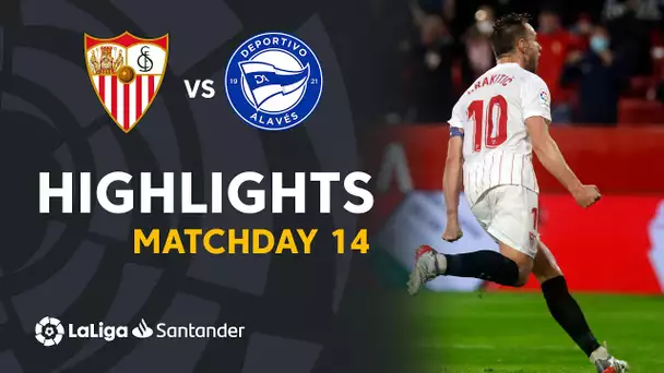 Resumen de Sevilla FC vs Deportivo Alavés (2-2)