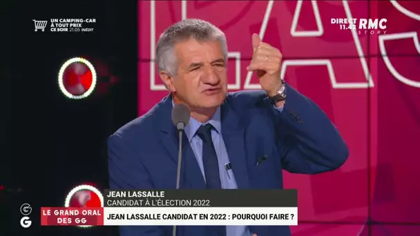 Jean Lassalle explique dans Les Grandes Gueules pourquoi il ne votera pas pour le pass sanitaire