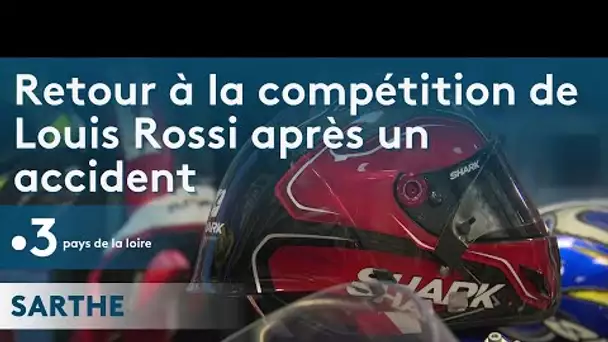 Sarthe / Moto : Louis Rossi, retour en piste
