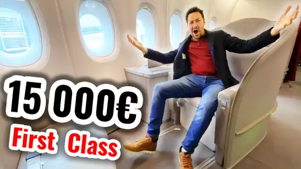 Le Siège d'Avion qui coûte 15000€ ! (Première Classe)