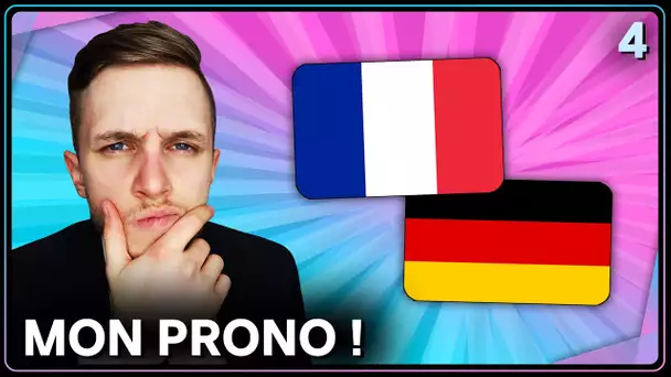 🇫🇷 🇩🇪 MON PRONO pour FRANCE – ALLEMAGNE !