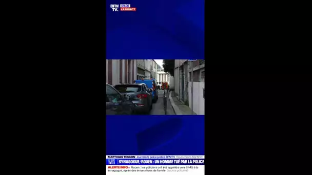 Rouen: un homme armé tué par la police près de la synagogue