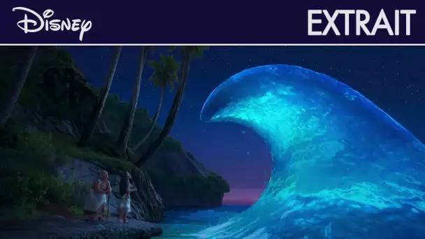 Vaiana, la légende du bout du monde - Extrait : Vaiana découvre que l’océan l’a choisie | Disney