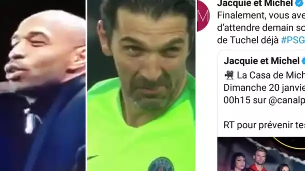 Thierry Henry insulte un joueur! Tweet WTF jacquie Michel sur PSG Guingamp, mavuba taille payet,