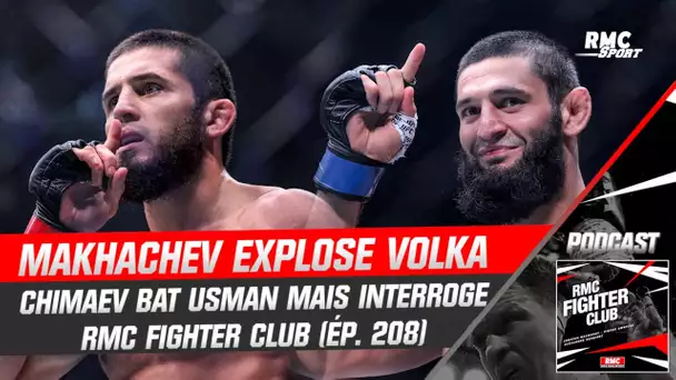 Débrief UFC 294 : Makhachev explose Volkanovski, Chimaev bat Usman mais interroge (RMC Fighter Club)