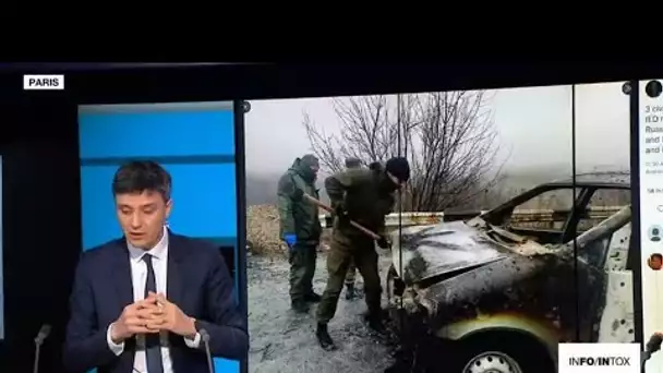 Faux attentat meurtrier: la nouvelle désinformation dans la crise ukrainienne • FRANCE 24