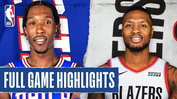 76ERS at TRAIL BLAZERS | FULL GAME HIGHLIGHTS | August 9, 2020