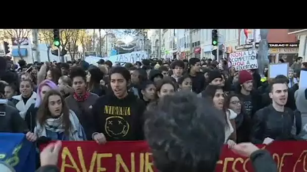 France : c&#039;était le  'mardi noir' dans les lycées