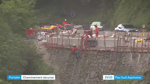 Fort du Portalet : un cheminement le long du gave